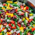 a bowl of mixed vegetables