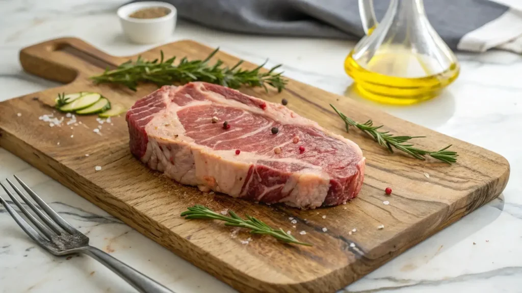 Tender and Juicy Chuck Eye Steak with Perfect Marbling